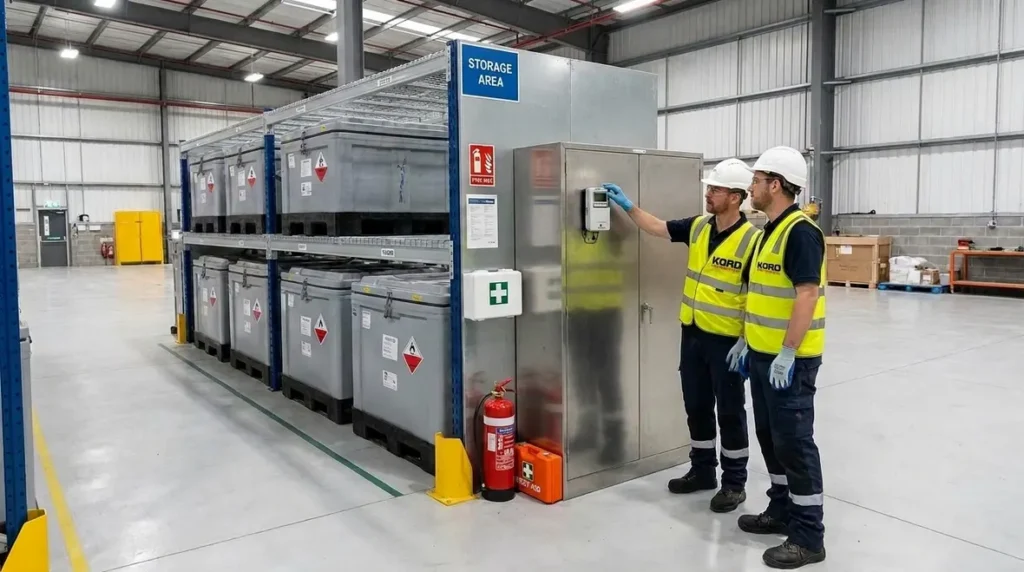 NFPA 1 organic peroxide storage fire safety code