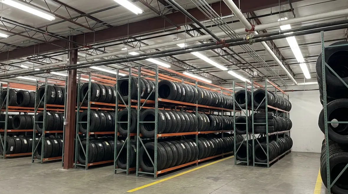 NFPA 13 CMDA rubber tire storage sprinkler protection criteria