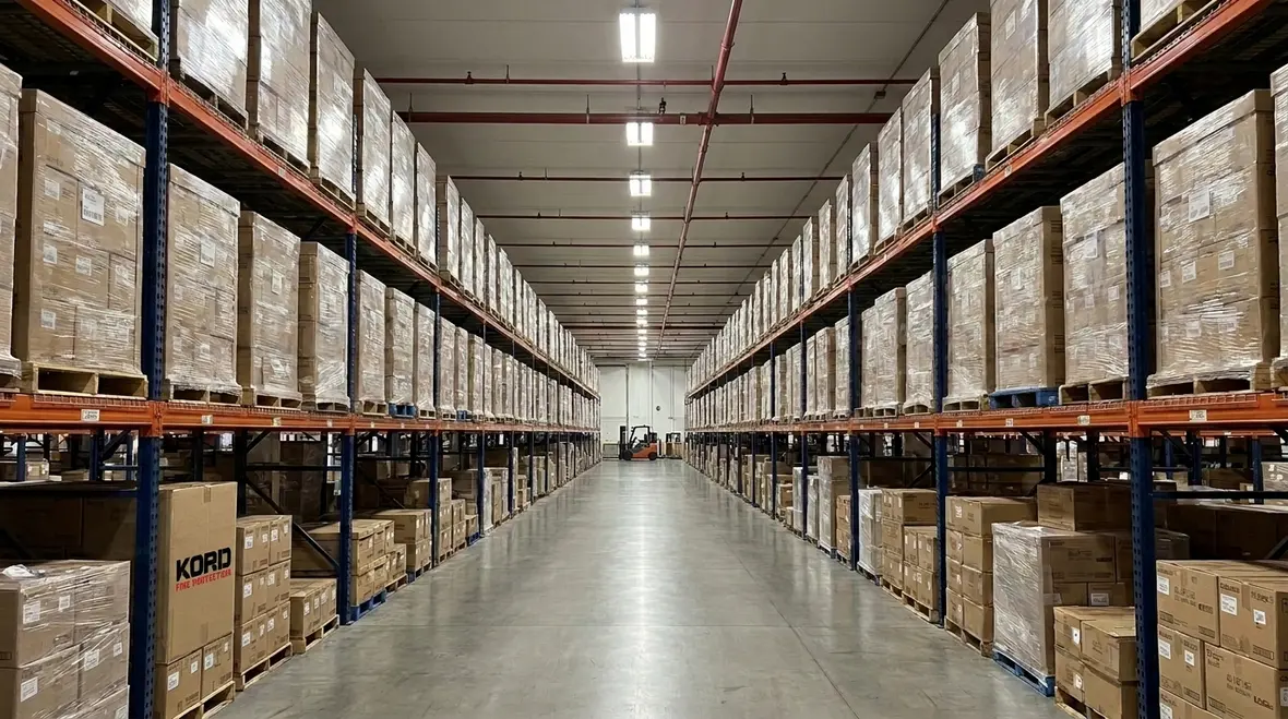 NFPA 13 aisle and flue space requirements for storage racks