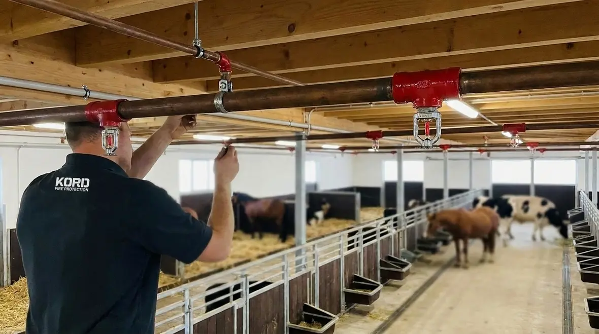 NFPA 13 animal housing facilities sprinkler protection