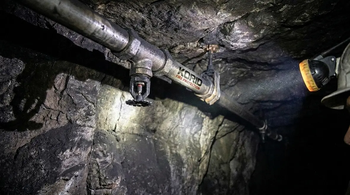 NFPA 13 Section 27.21 Coal Mines Sprinkler System Requirements