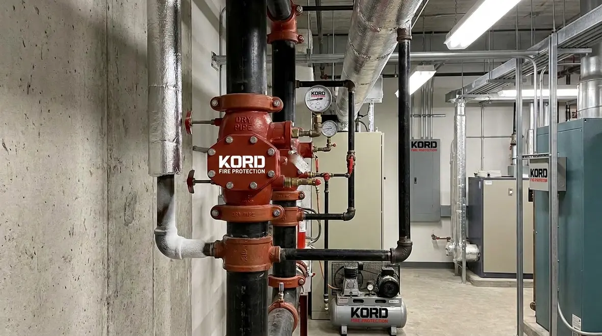 NFPA 13 dry sprinkler systems design and installation