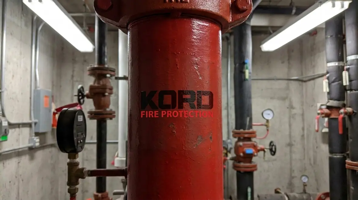 NFPA 13 Section 29.5 — Pipe Schedule Design Information Sign (Nameplate)