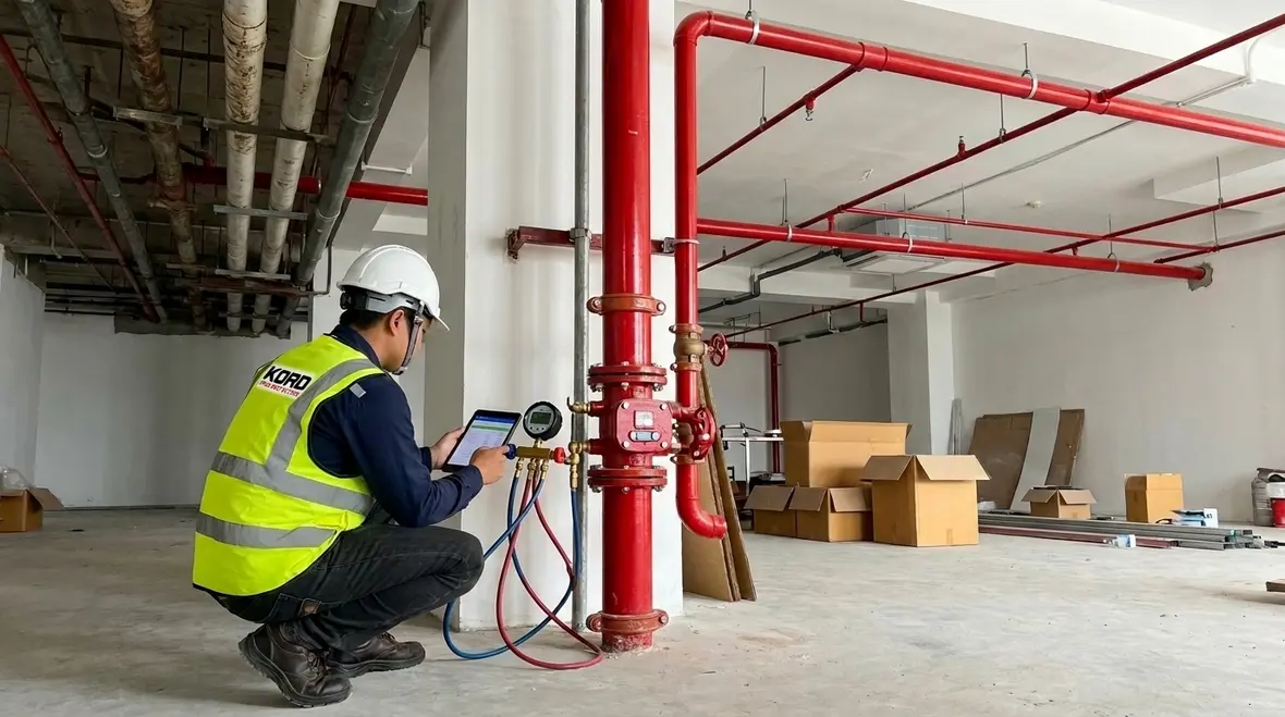 NFPA 13 Section 30.7 — Testing Requirements for Existing Sprinkler System Modifications