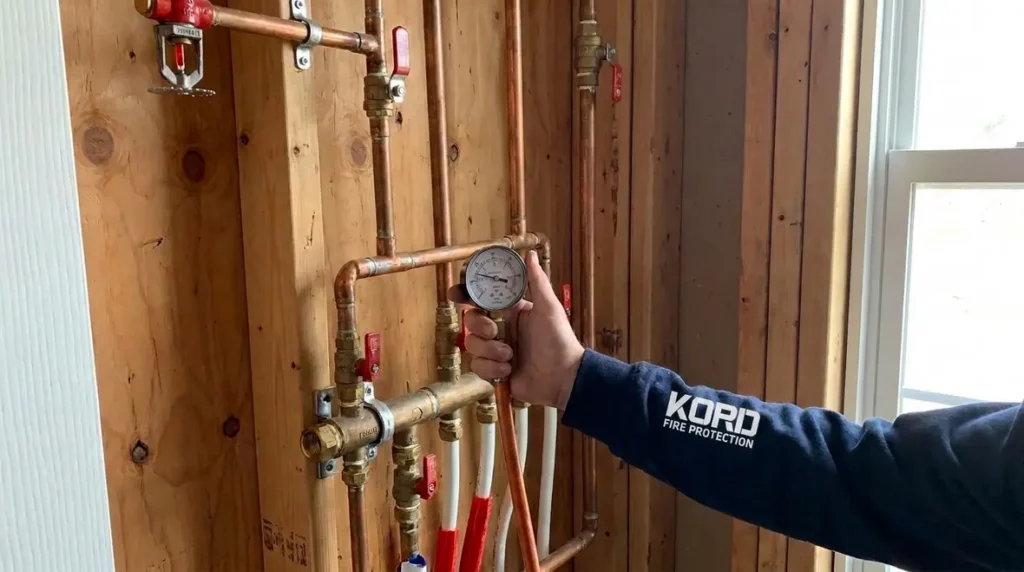 NFPA 13D Section 10.1 design discharge density requirements residential sprinkler systems