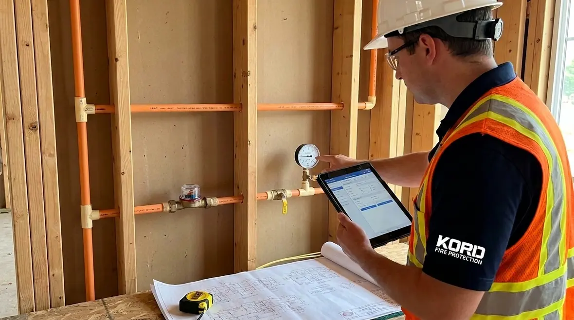 NFPA 13D Section 10.4 pipe sizing methods for residential sprinkler hydraulic calculations