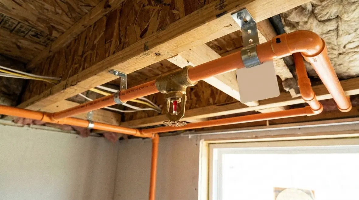 NFPA 13D Section 5.4 pre-engineered sprinkler packages for one and two-family homes