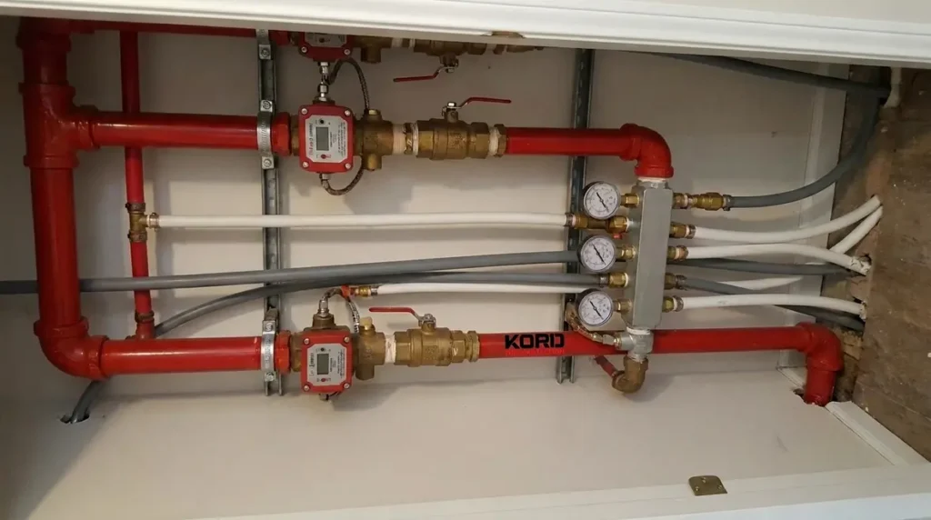 NFPA 13D Sections 6.3 6.5 multipurpose piping manufactured homes common supply pipes