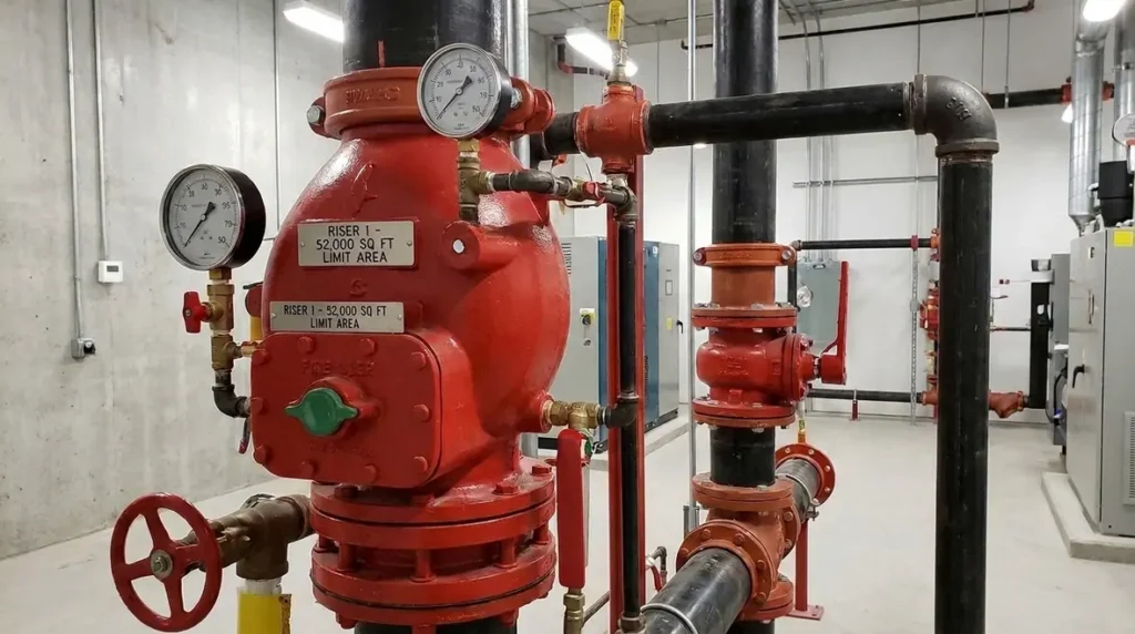 NFPA 13R 6.1 system protection area 52000 sq ft riser limit