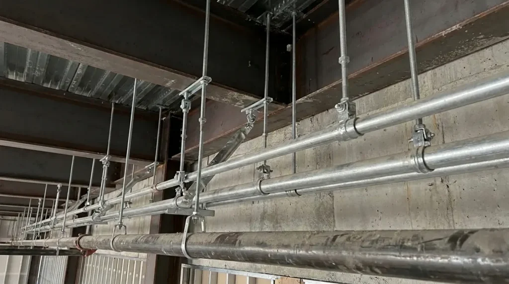 NFPA 13R 6.13 piping support hanging bracing NFPA 13