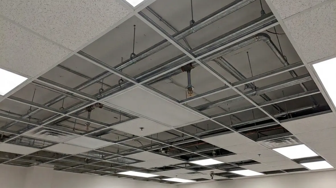 NFPA 13R Section 6.14 Open-Grid Ceilings: When They Are Allowed