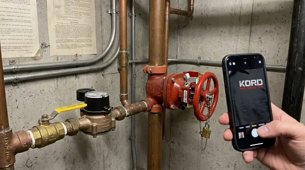 NFPA 13R 6.8 valves control valve supervision domestic sprinkler main