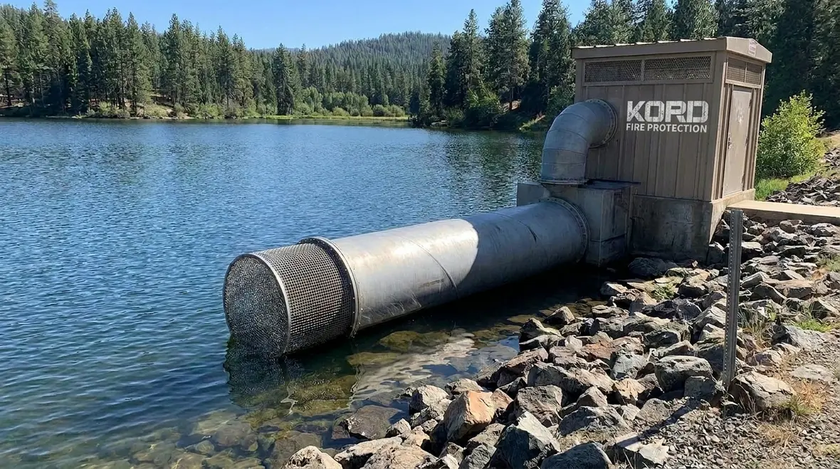 NFPA 13R Section 9.8 Screens and Strainers for Open Water Sources