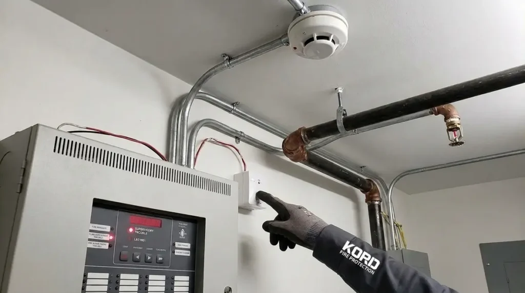 NFPA 15 5.12 detection systems listed automatically supervised NFPA 72