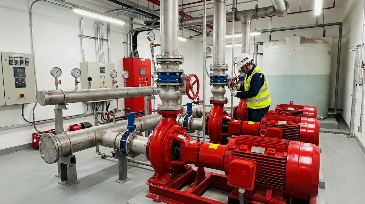 NFPA 15 Section 9.2 volume and pressure flow duration simultaneous systems
