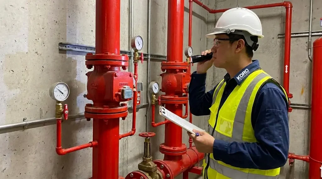 NFPA 18 chapter 10 inspection testing maintenance fixed wetting agent systems