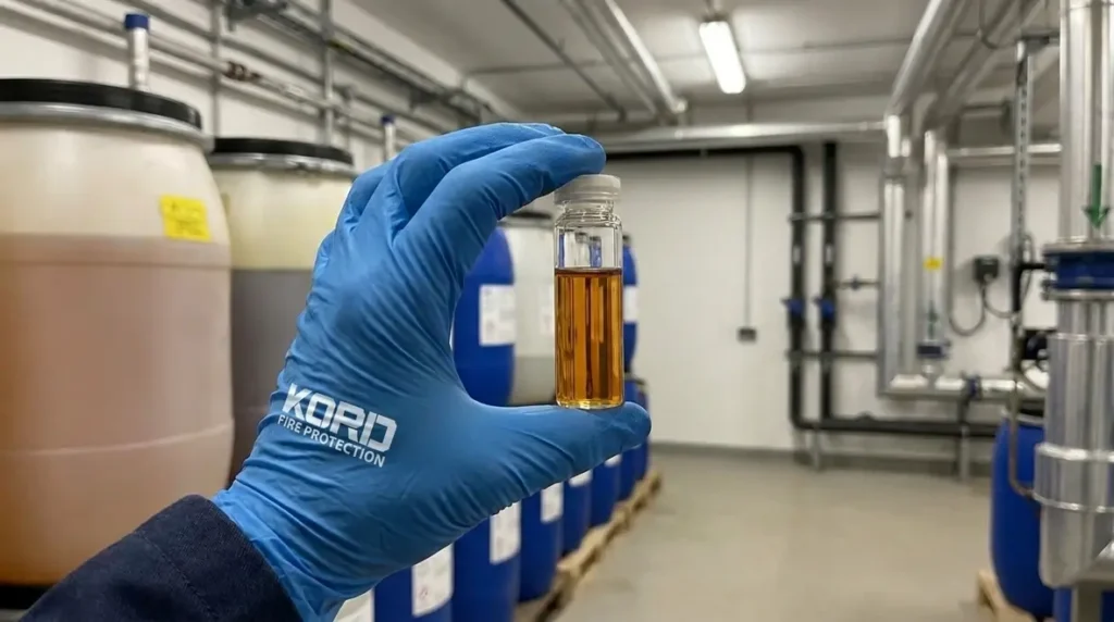 NFPA 18 section 10.2 wetting agent concentrate inspection checklist