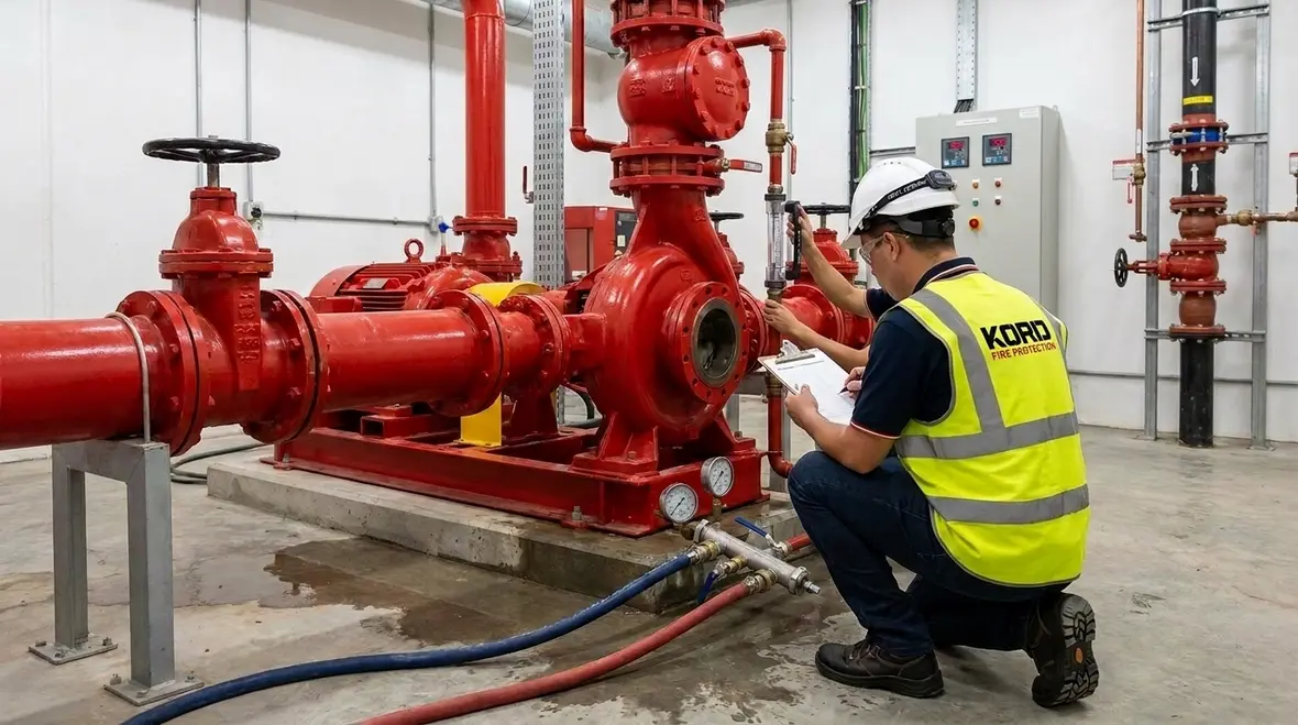 NFPA 20 Centrifugal Pump Factory Field Testing