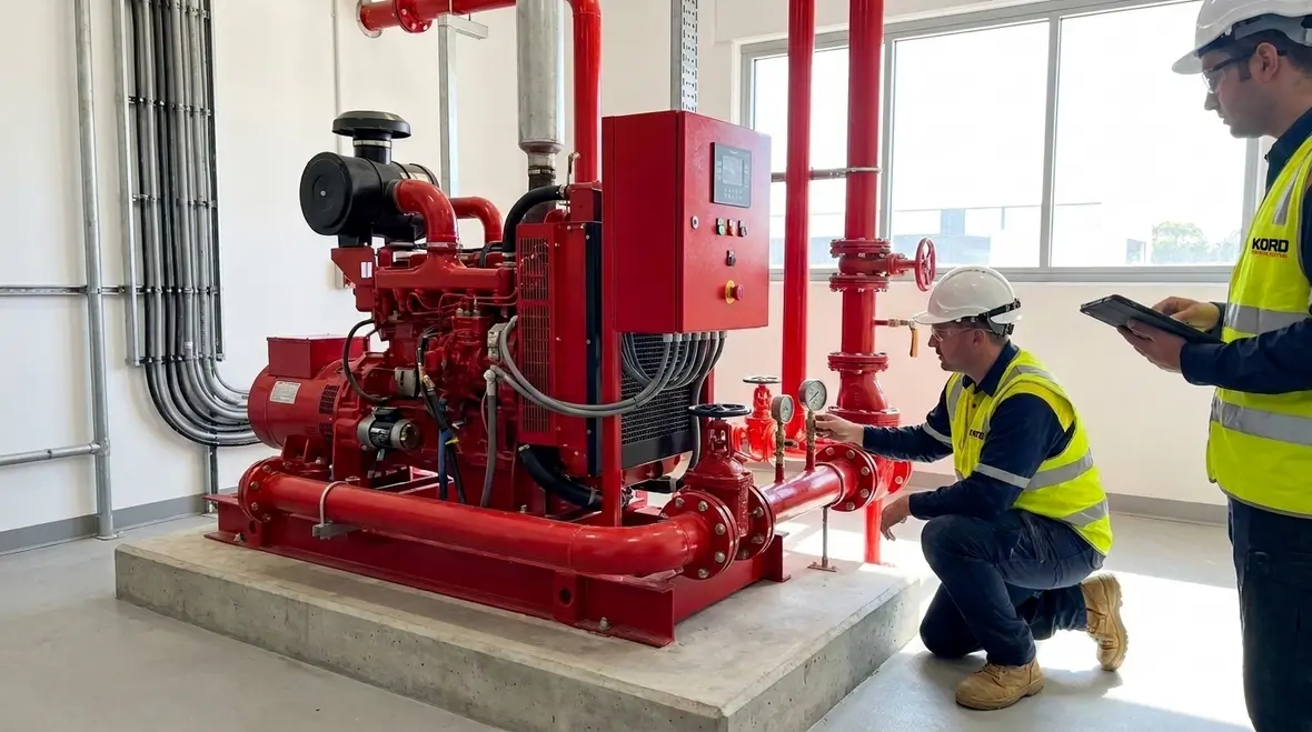 NFPA 20 fire pump installation scope requirements