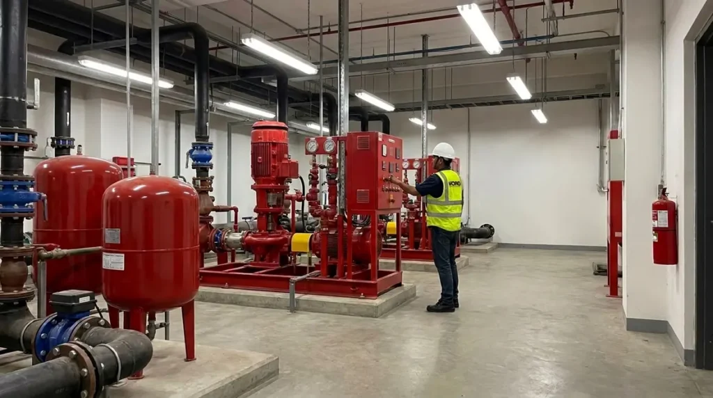 NFPA 20 fire pump periodic inspection testing maintenance