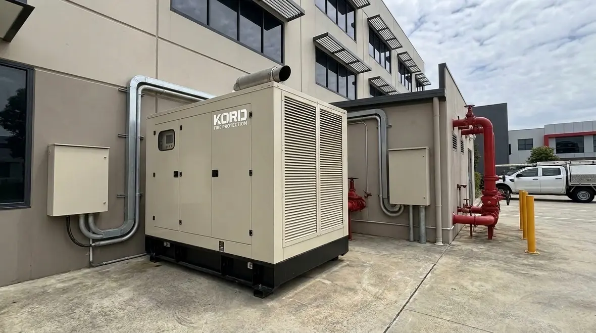 NFPA 20 fire pump standby generator requirements