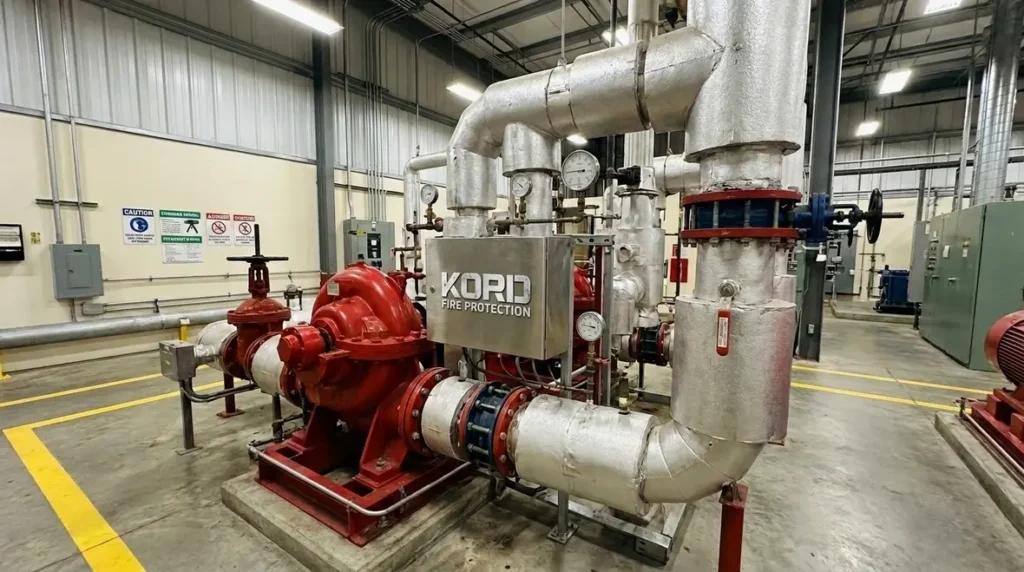 NFPA 20 steam turbine fire pump general