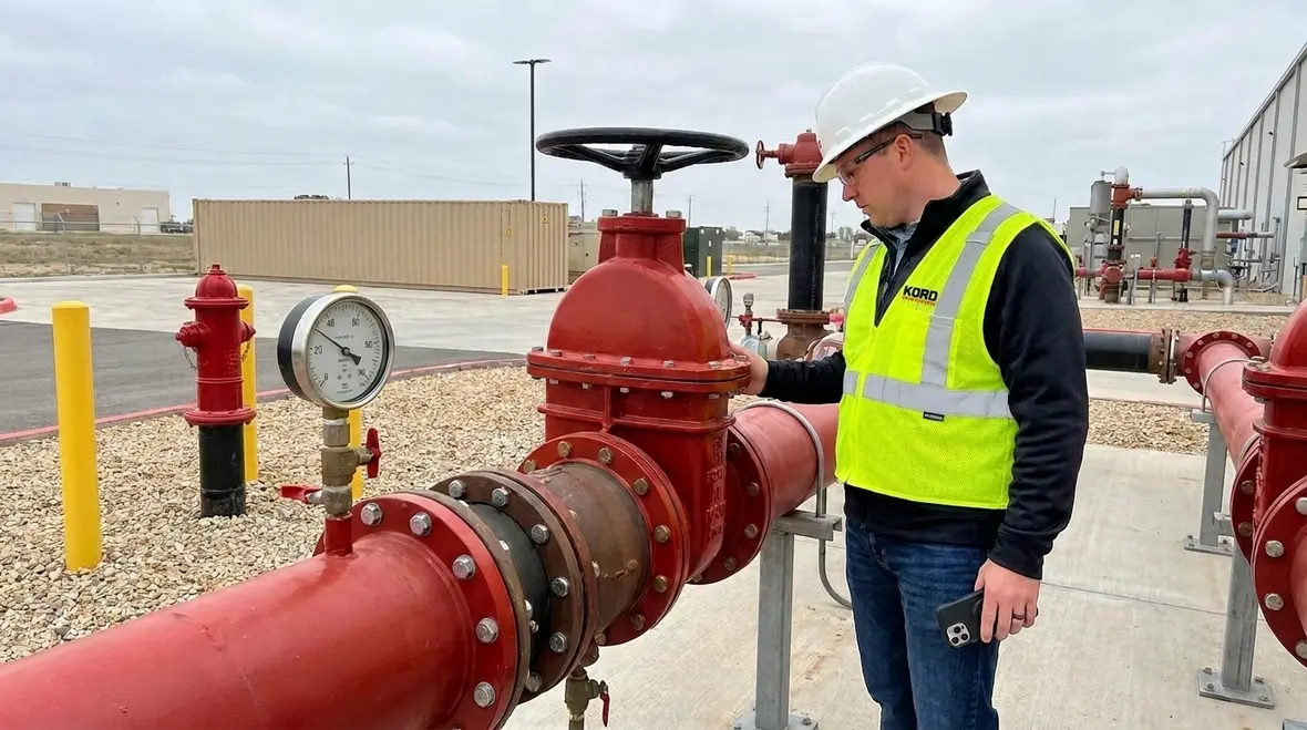 NFPA 25C Chapter 7 private fire service main inspection testing