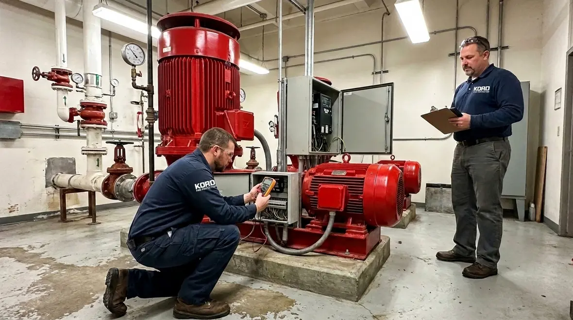 NFPA 25C Chapter 8 fire pump inspection testing and maintenance guide