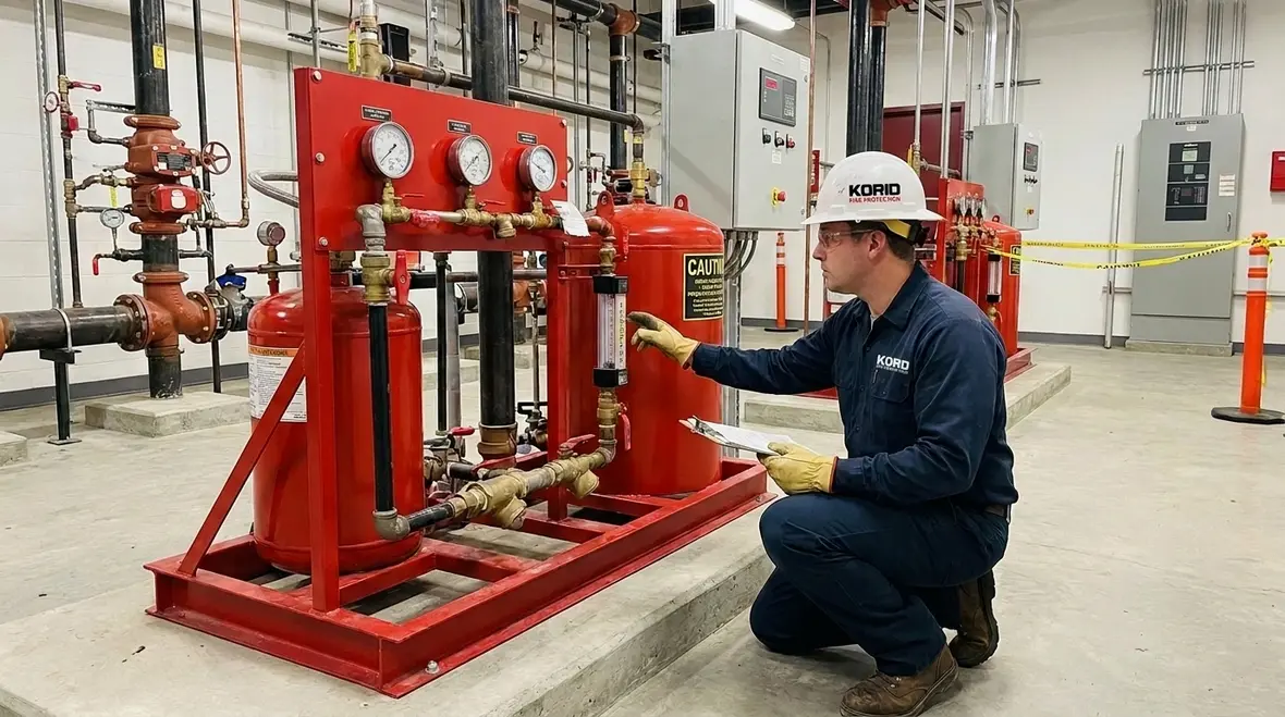 NFPA 25C Section 11.4 foam-water sprinkler system maintenance practices