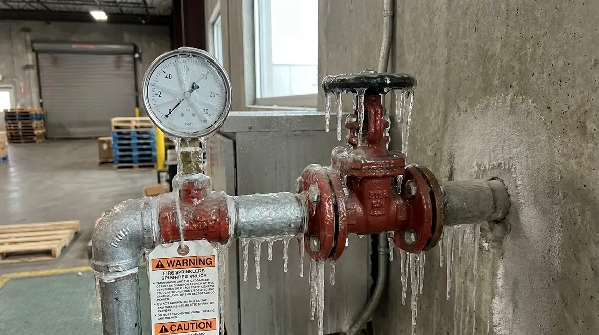 NFPA 25C Section 14.4 ice obstruction fire protection systems guide