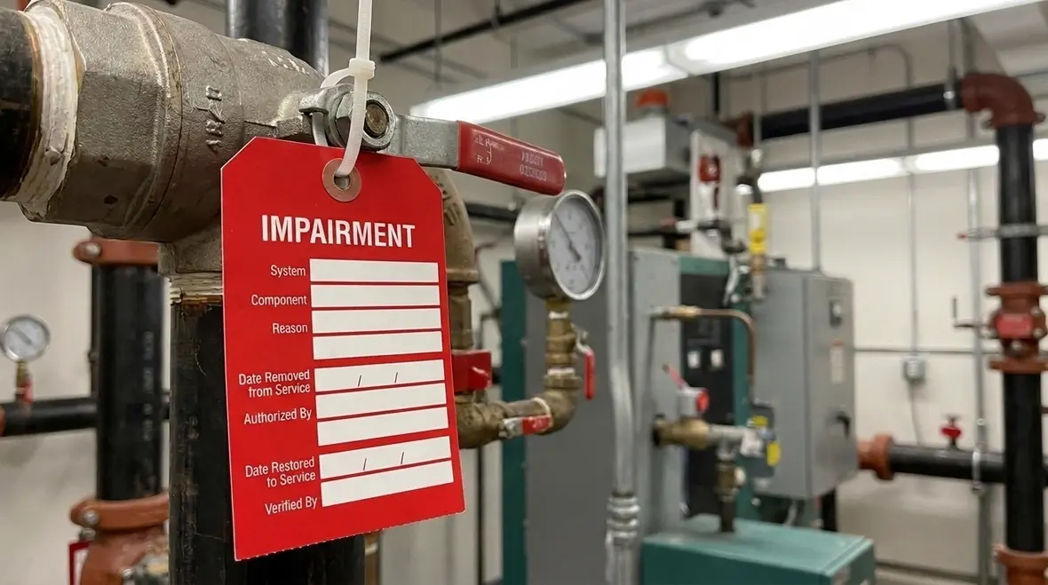 NFPA 25C Section 15.3: Tag Impairment System Setup and Best Practices