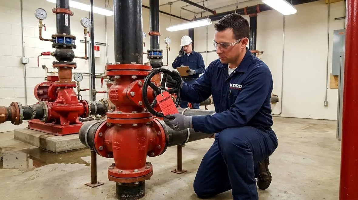 NFPA 25C Section 15.6: Emergency Impairment Procedures and Response