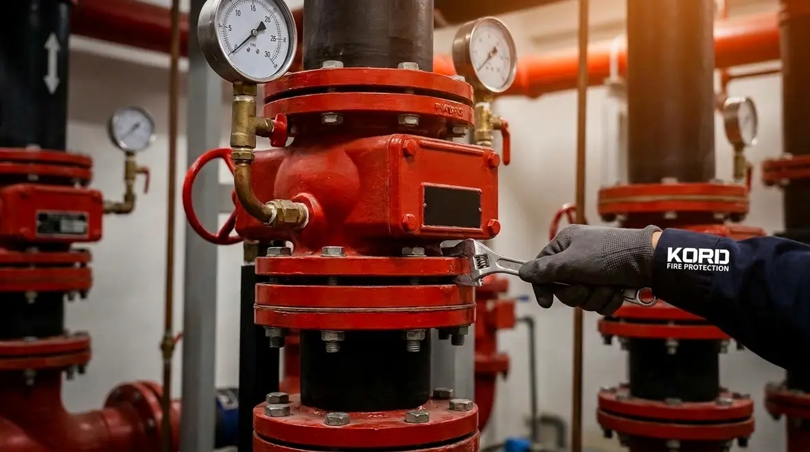 NFPA 25C Section 4.2 corrective action procedures fire system deficiencies