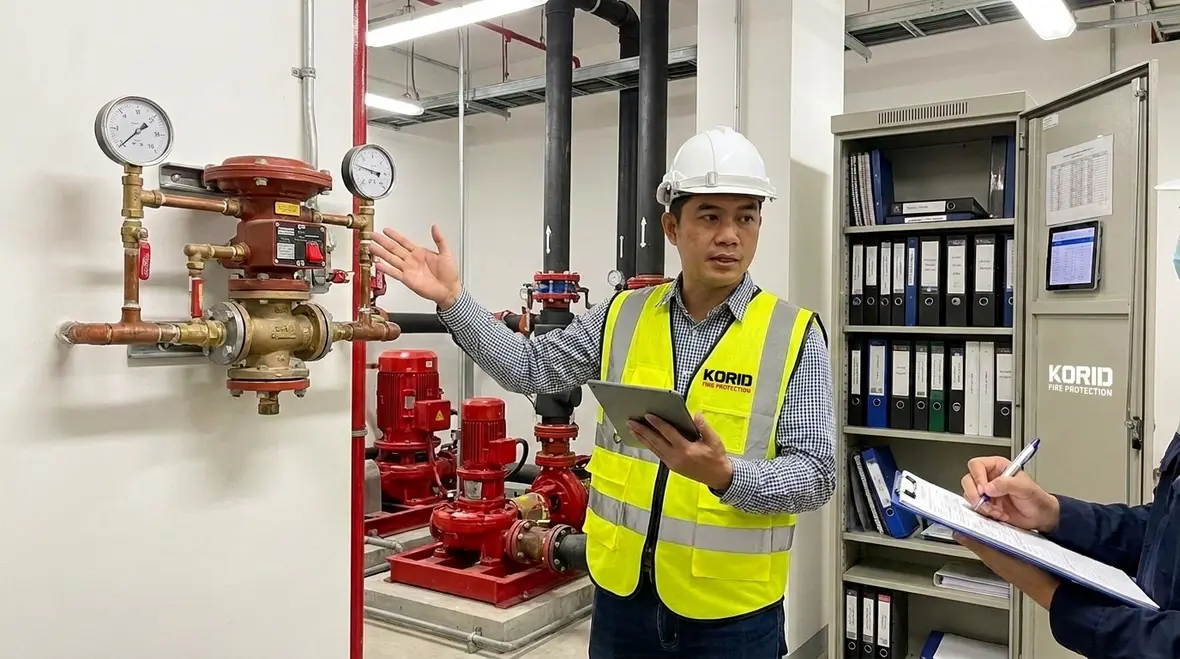 NFPA 25C Section 4.3 record keeping requirements fire protection systems