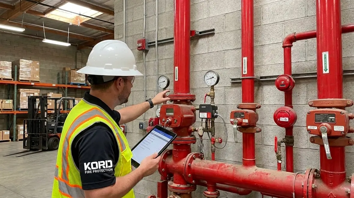 NFPA 25C Section 5.4 sprinkler system maintenance best practices in California