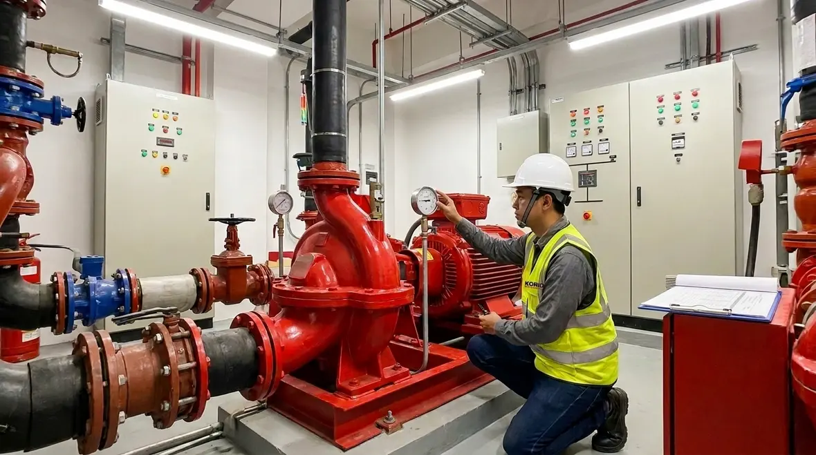 NFPA 25C Section 8.2 fire pump inspection requirements and frequency