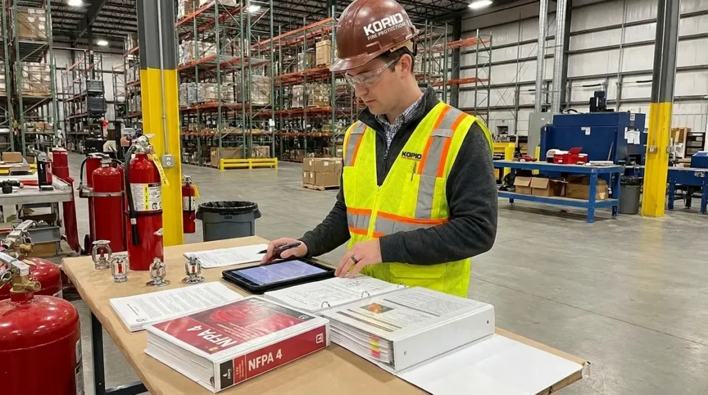 NFPA 4 other referenced publications fire testing