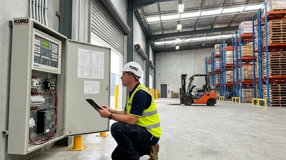 NFPA 4 periodic integrated fire testing schedule Australia