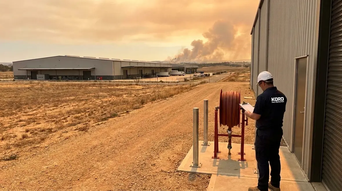 WUI emergency plans and wildland fire planning NFPA for commercial site readiness