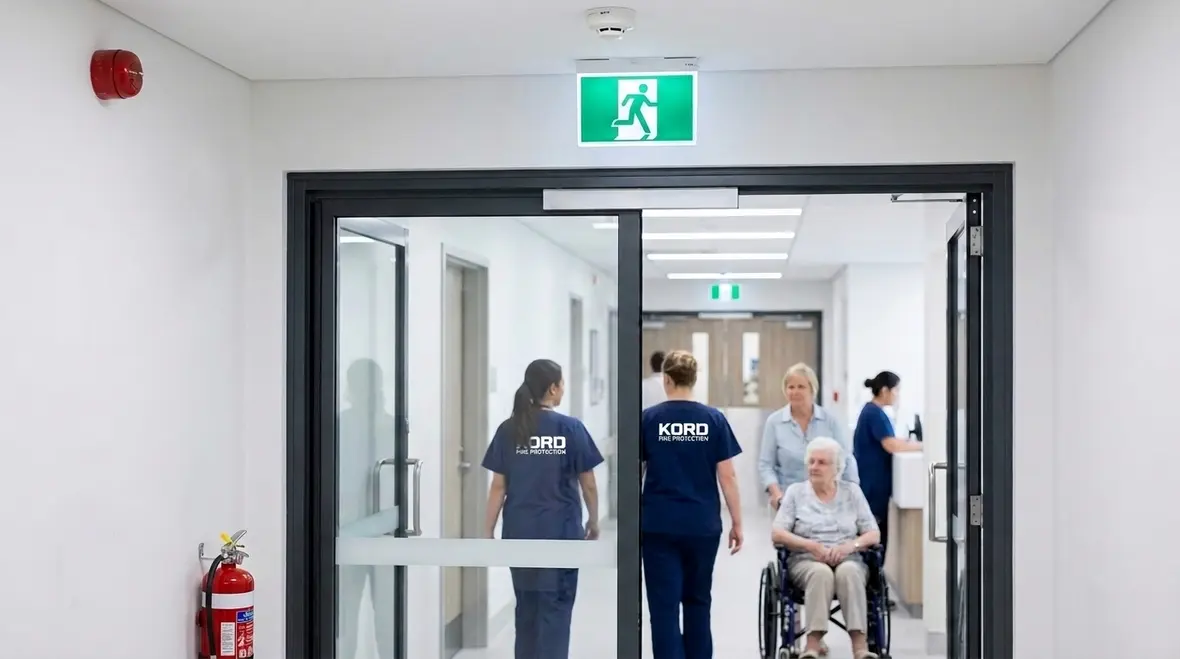 Ambulatory healthcare fire code and outpatient facility fire safety in a medical clinic