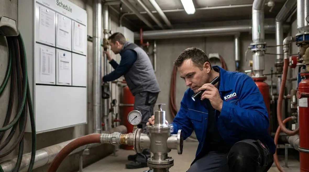 Apartment building compliance and sprinkler system readiness