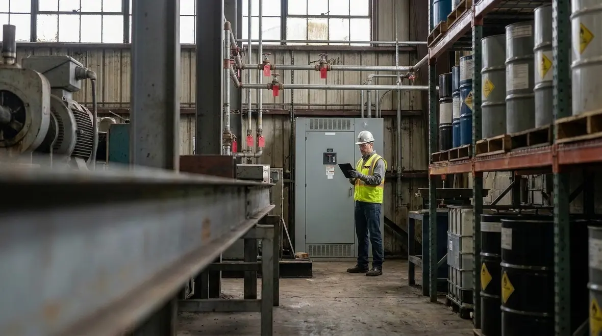 NFPA occupancy types in commercial and industrial buildings