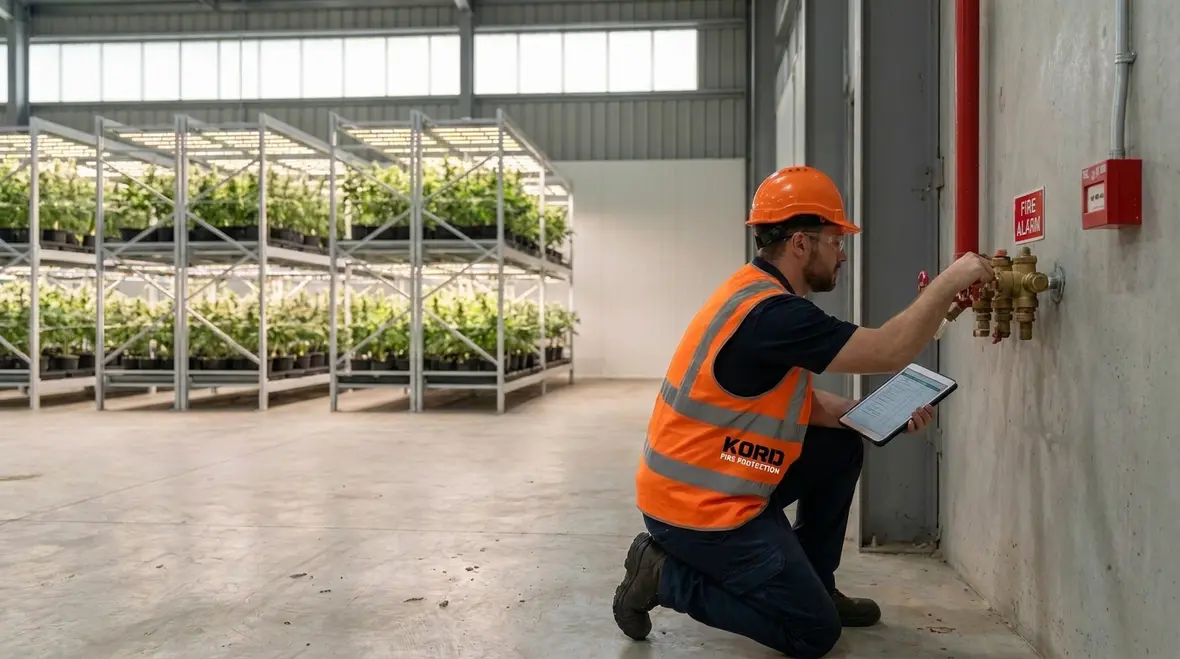 Cannabis facility permit and fire protection planning review