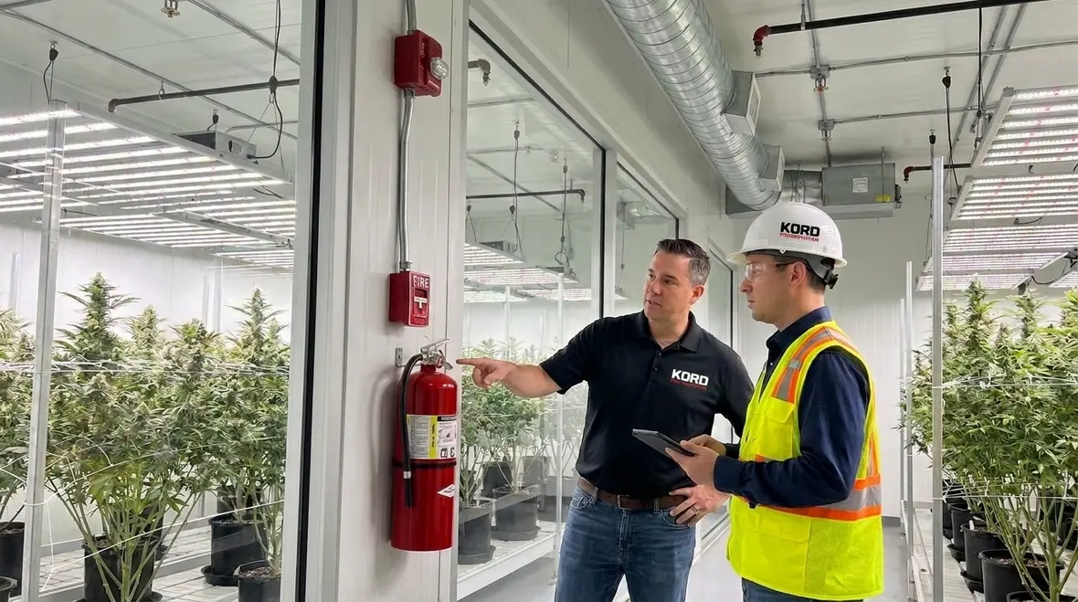 Cannabis facility fire permit and NFPA compliance planning