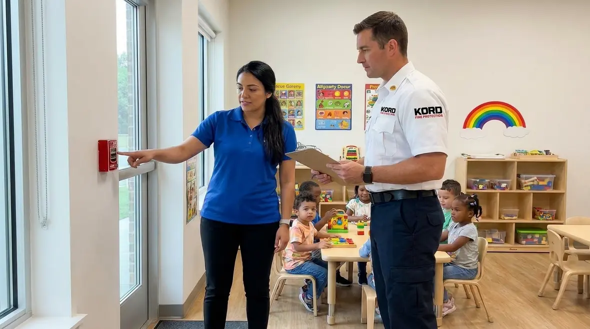 Day care occupancy fire safety and child care fire protection
