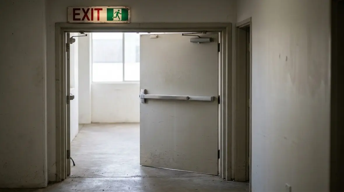 Commercial exit door and egress path requirements under NFPA 1 Section 14.5
