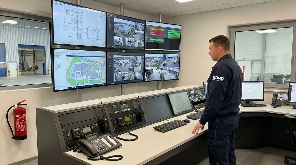 Emergency command center fire code and fire command center requirements