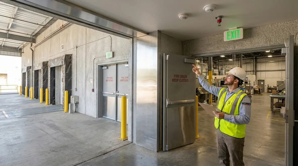 Commercial fire safety planning using NFPA 1 code basis