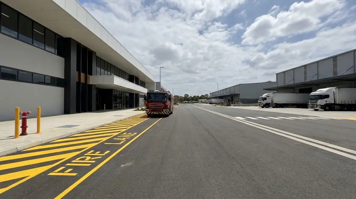 Fire department access road and fire lane requirements for emergency vehicle access