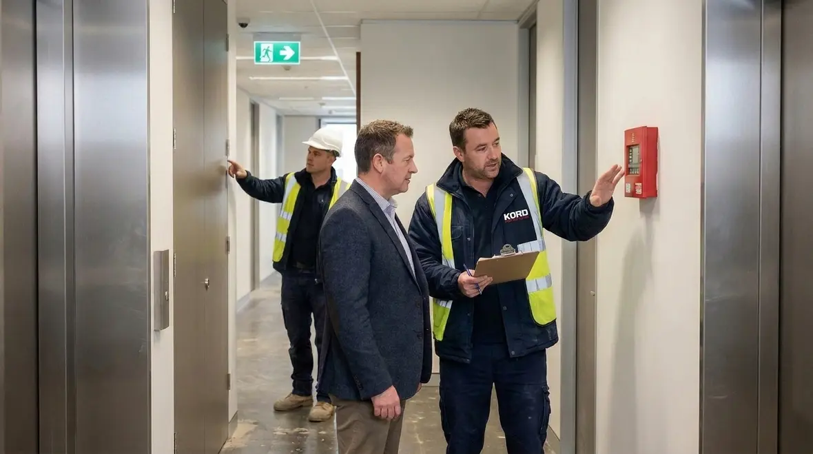 Warehouse and facility fire drill assembly point review